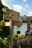 Wegweiser Wanderweg 10(A) | Segnaletica Cartello sentiero 10(A)